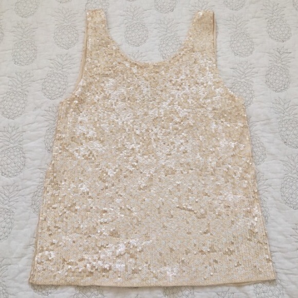 J. Crew heathered sequin tank - Picture 2 of 5